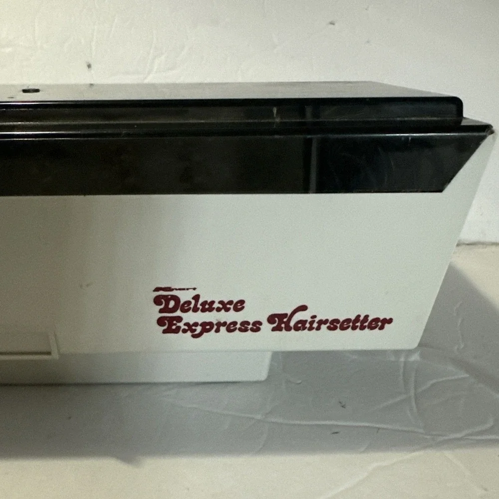 K-Mart Deluxe Express Hairsetter Hot Curlers Vintage Tested